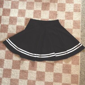 black skater mini skirt ♡︎ grunge skater skirt